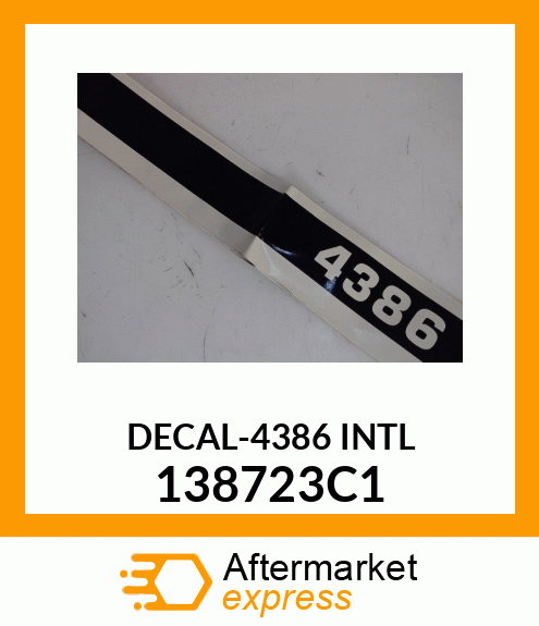 DECAL-4386 INTL 138723C1