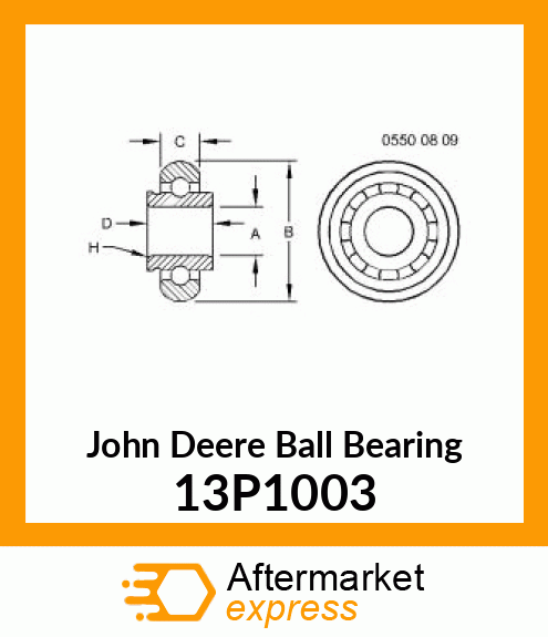 BALL BEARING G185 13P1003