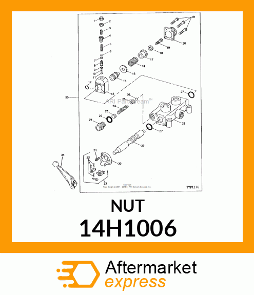 Nut 14H1006