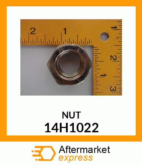 NUT, HEX 14H1022