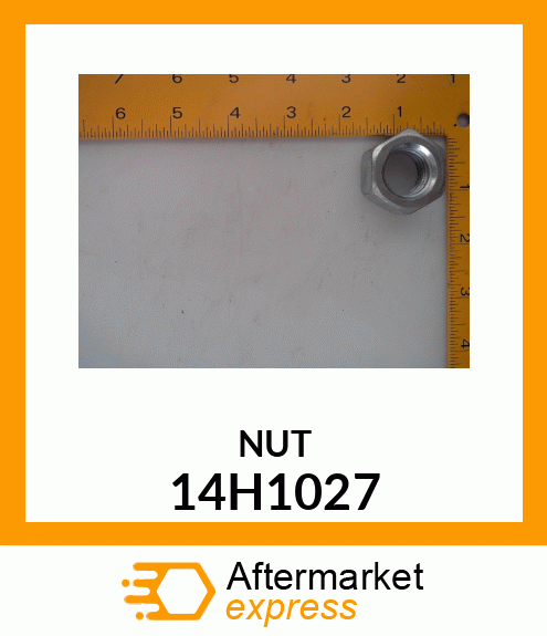 NUT, HEX 14H1027