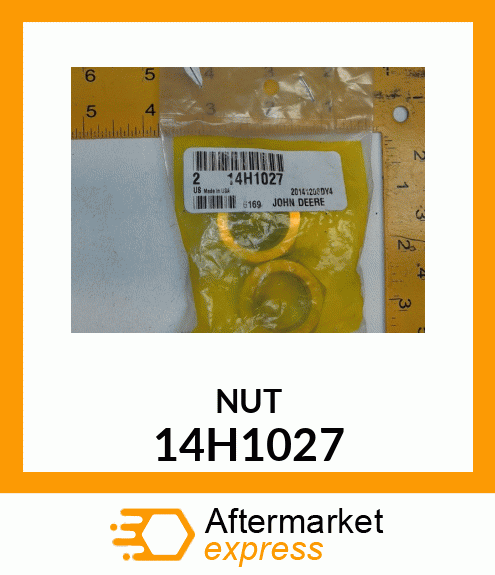 NUT, HEX 14H1027