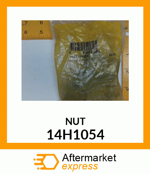 NUT, HEAVY HEX 14H1054