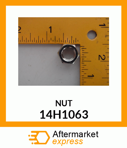 NUT, HEX 14H1063