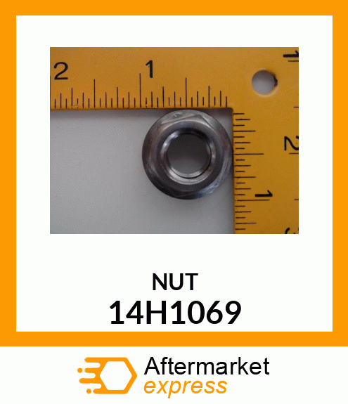 NUT, HEX FLANGE 14H1069