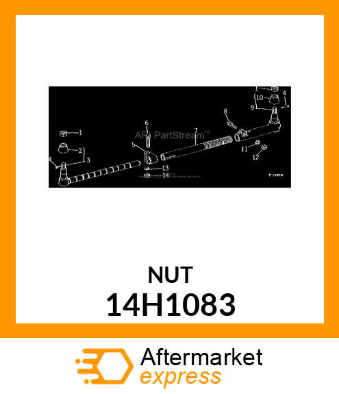 NUT, HEX 14H1083