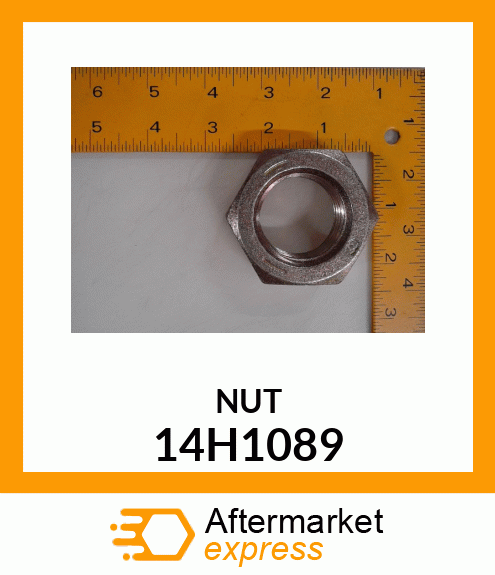 NUT, HEX JAM 14H1089