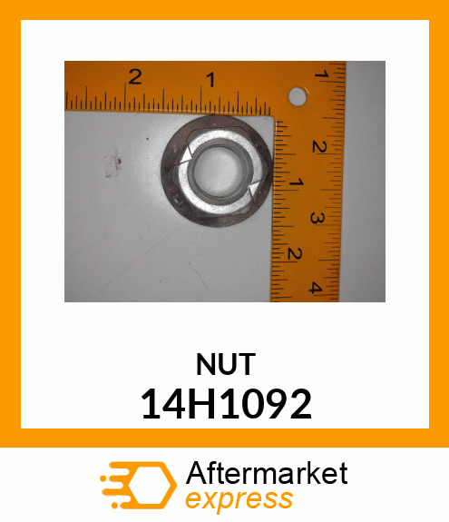 NUT, HEX FLANGE 14H1092