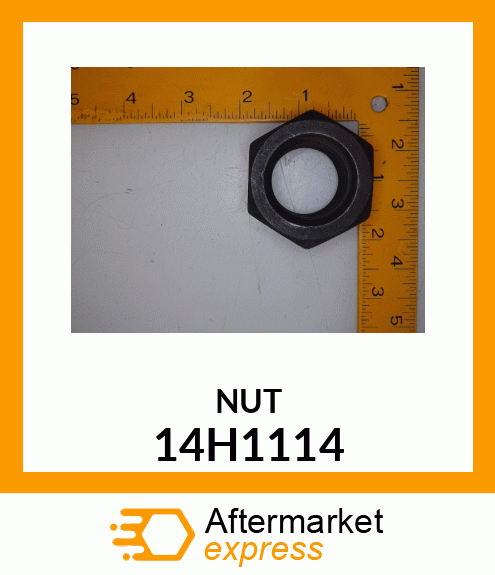 NUT, HEX 14H1114