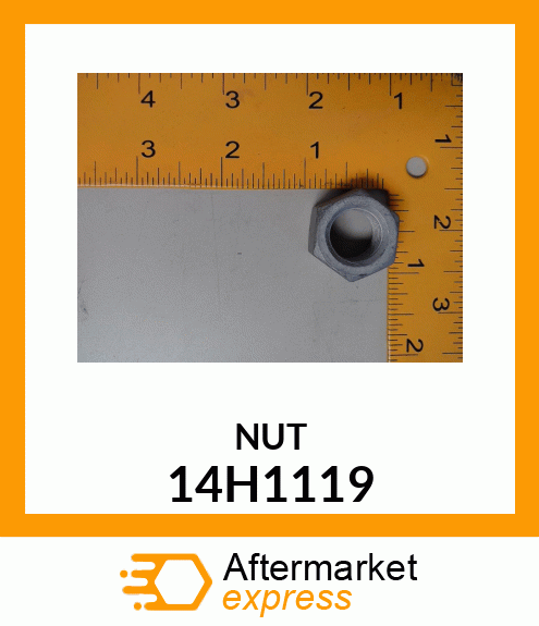 NUT, HEX 14H1119