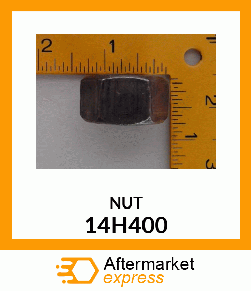 NUT, HEX 14H400