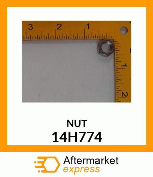 NUT, HEX JAM 14H774