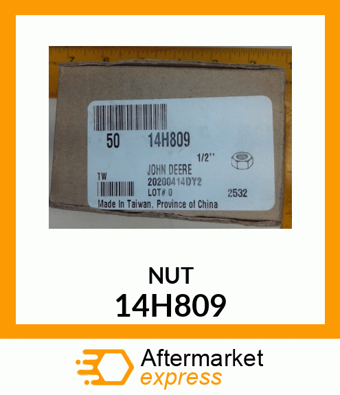 NUT, HEX 14H809