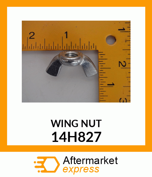 NUT, FORGED WING 14H827