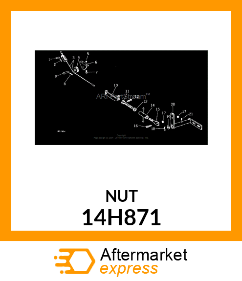 NUT, CROWN 14H871