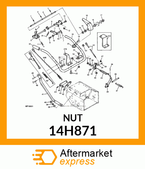 NUT, CROWN 14H871