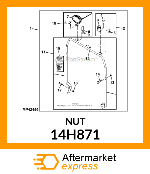 NUT, CROWN 14H871