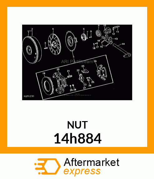 NUT, SQUARE 14h884