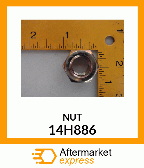 NUT, HEX 14H886