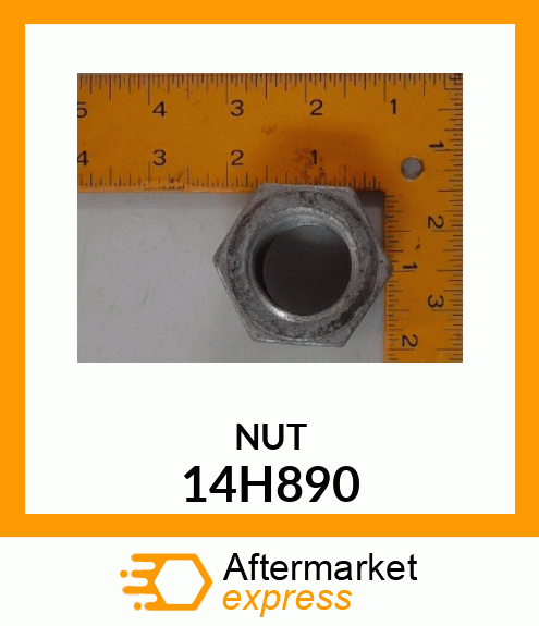 NUT, HEX 14H890