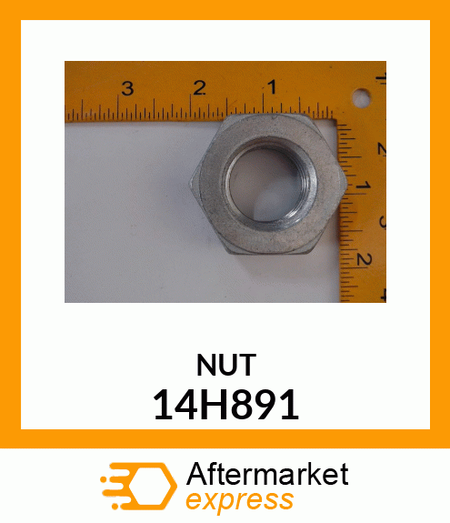 NUT, HEX JAM 14H891