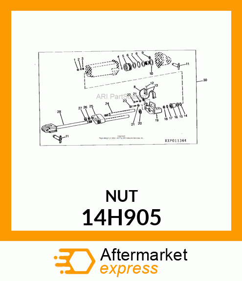 Nut 14H905