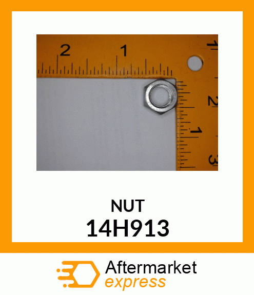 NUT, HEX JAM 14H913