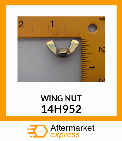 NUT, FORGED WING 14H952