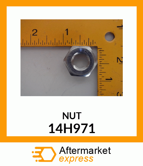 NUT, HEAVY HEX JAM 14H971