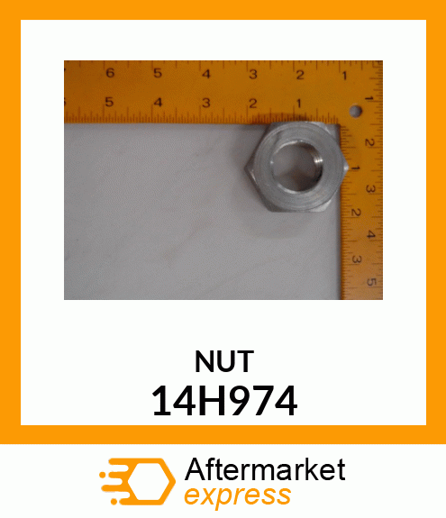 NUT, HEAVY HEX JAM 14H974