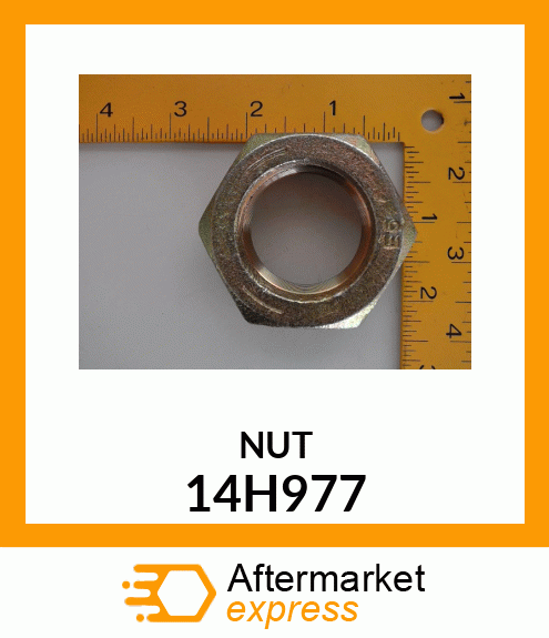 NUT, HEX JAM 14H977