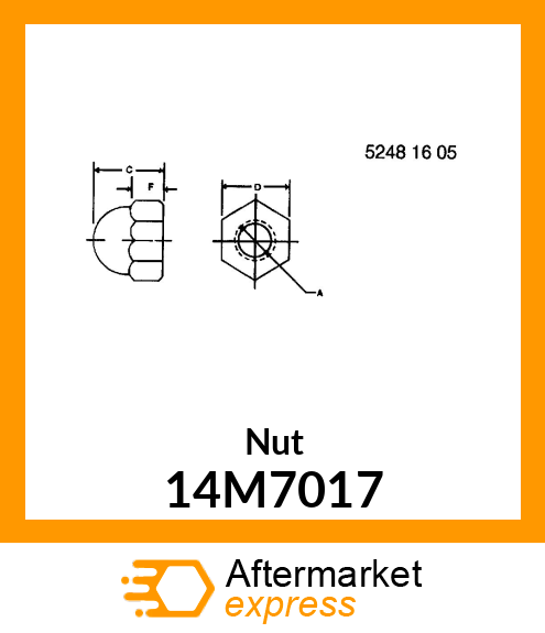 Nut 14M7017