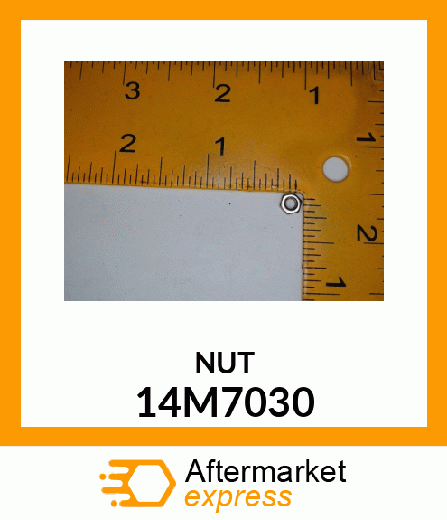 NUT, METRIC, HEX 14M7030