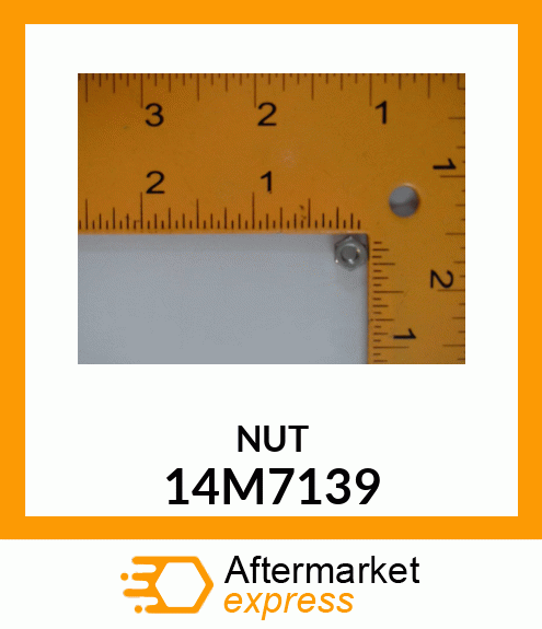 NUT, METRIC, HEX 14M7139