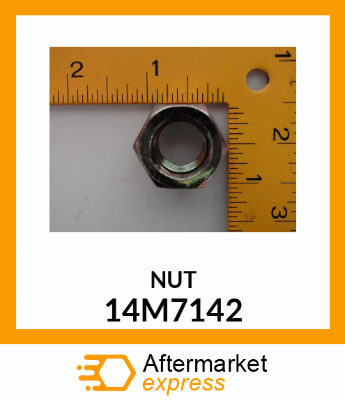 NUT, METRIC, HEX 14M7142