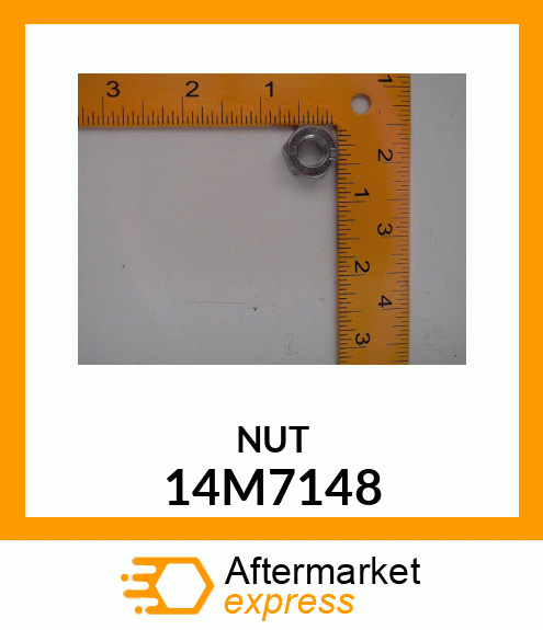 NUT, METRIC, HEX 14M7148