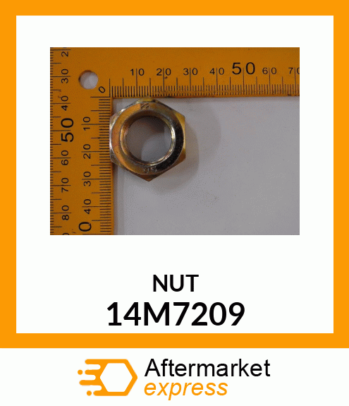 NUT, METRIC, THIN HEX 14M7209