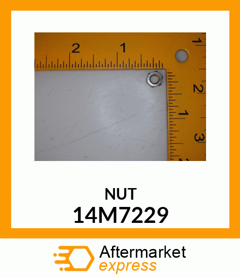 NUT, METRIC, THIN HEX 14M7229