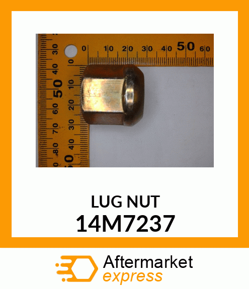 NUT, METRIC WHEEL, SPHERICAL SEAT 14M7237