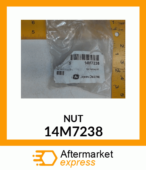 NUT, METRIC, HEX FLANGE 14M7238