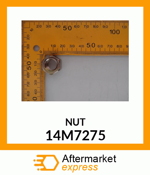 NUT, METRIC, HEX 14M7275