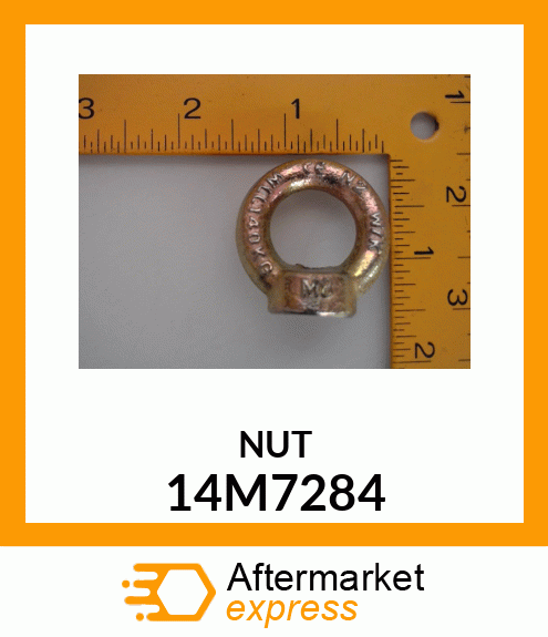 EYENUT, METRIC, FORGED 14M7284