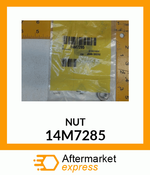 NUT, PROJECTION WELD, METRIC HEX 14M7285