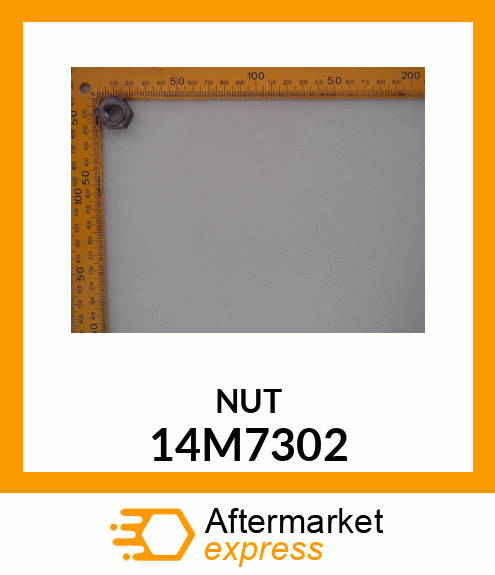 NUT, PROJECTION WELD, METRIC HEX 14M7302