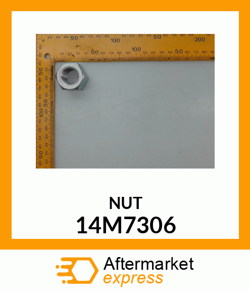 NUT, METRIC, HEX 14M7306