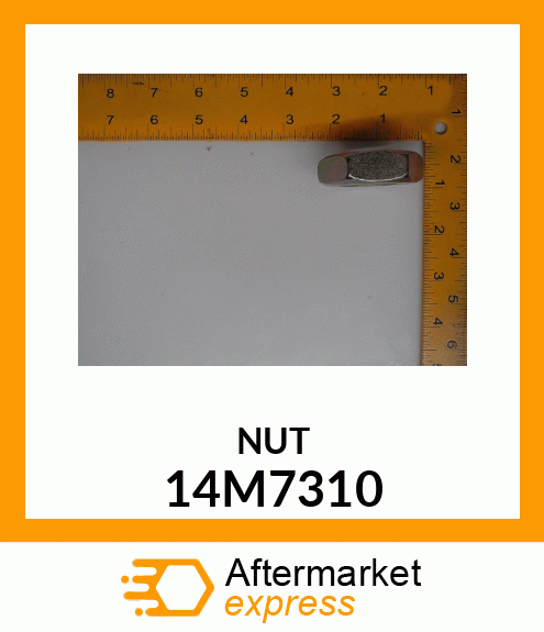 NUT, METRIC, THIN HEX 14M7310