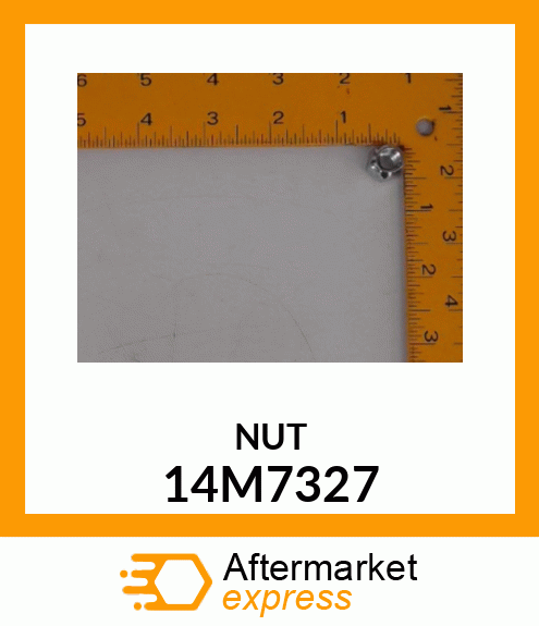 NUT, METRIC, HEX PREVAILING TORQUE 14M7327