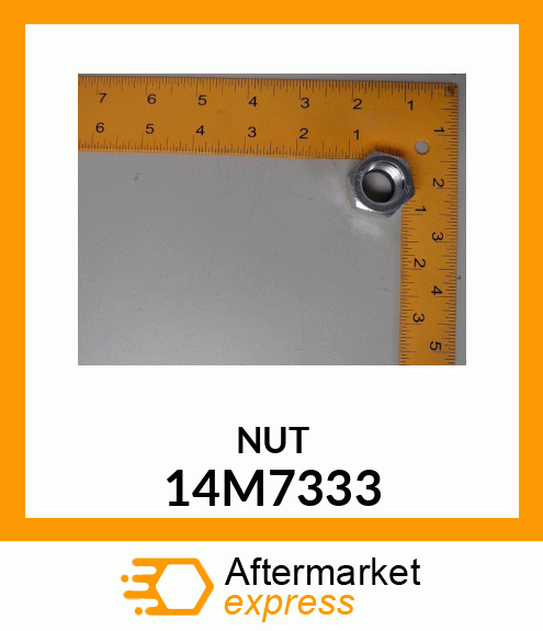 NUT, METRIC, HEX PREVAILING TORQUE 14M7333