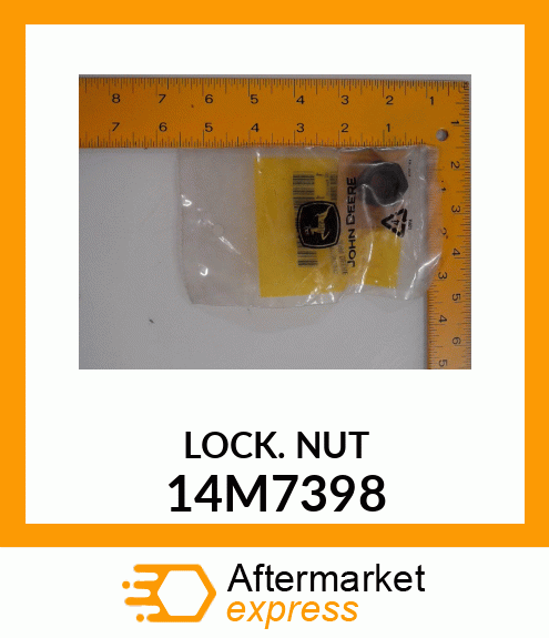 NUT, METRIC, HEX 14M7398