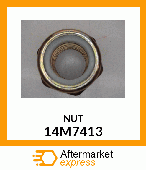 NUT, METRIC, HEX PREVAILING TORQUE 14M7413